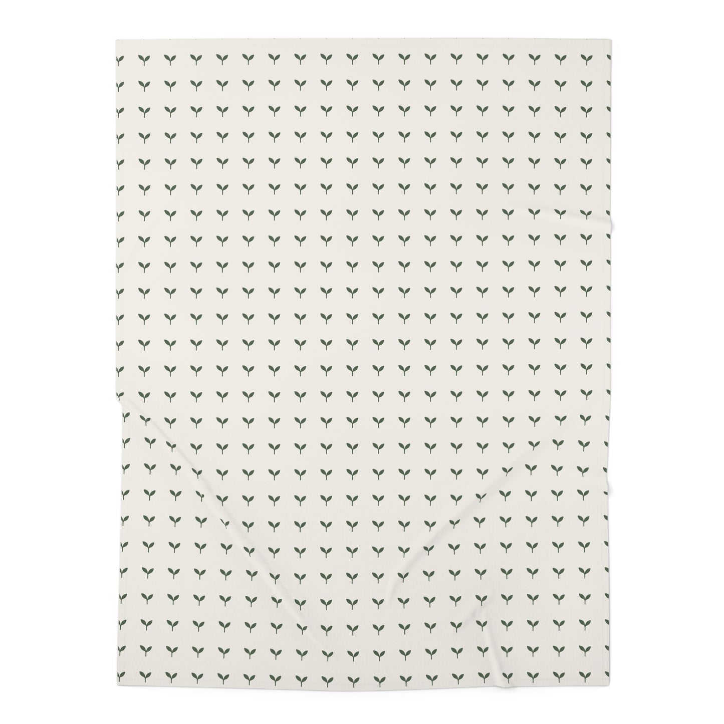 LITTLE ROOTS Organic Baby Swaddle Blanket